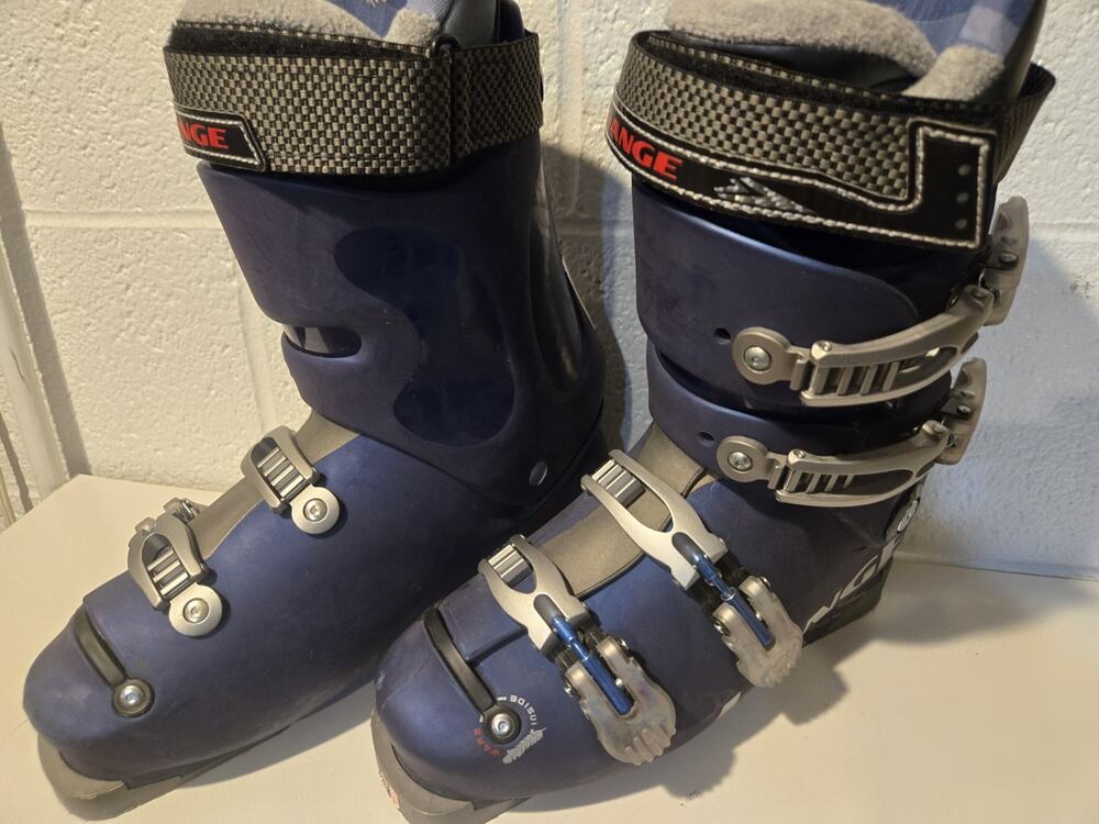 Lange CRL80 Womens Ski Boots Size 9.5 Used Good Condition